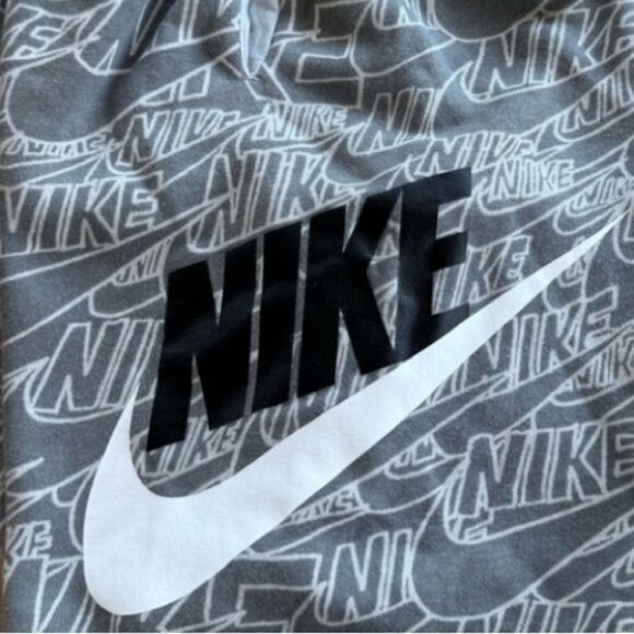 Nike Gray Shorts with Dynamic Logo Design, youth XL - Picture 3 of 4